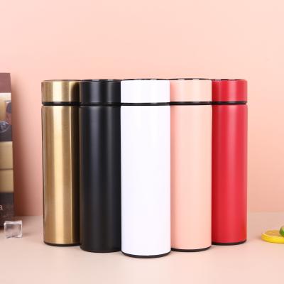 China Double Wall Smart LCD Insulation Stainless Steel Temperature Display Sustainable Water Bottle for sale