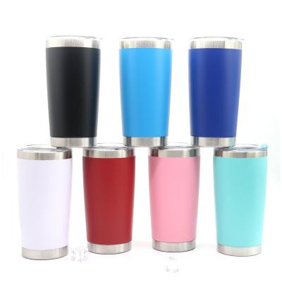 China Sustainable 20 oz Stainless Steel Travel Beverage Tumbler Coffee Thermo Cup Insulated Mug for sale