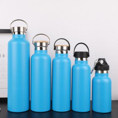 China Sustainable Double Wall Vacuum Insulated Stainless Steel Bottles For Gyms Metal Drink Bottle for sale