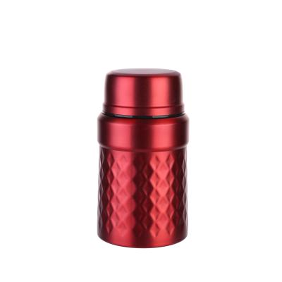 China 600ml 18/8 Stainless Steel Thermo Viable Food Jar Lunch Box Insulated Food Flask for sale