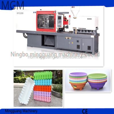 China Horizontal Flower Pot Making Injection Molding Machine XY3200 for sale