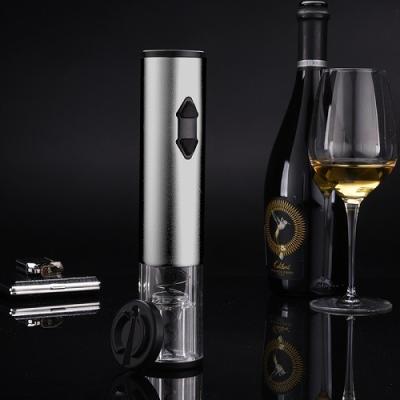 China Automatic Electric Wine Opener Set Cork Secrew Wine Bottle Opener AAA Battery Operated Automatic Wine Opener Made In China for sale