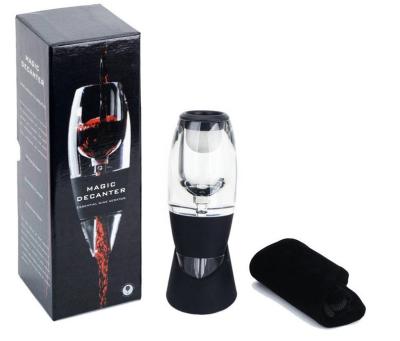 China Latest Design Premium Stocked Wine Aerator Pour Spout Bottle Decanter Pourer Aeration zu verkaufen