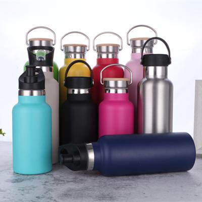 China Sustainable Flask Sports Water Bottle - 32 Ounce Straw Lid Vacuum Leak Proof Iron Insulated Double Walled Stainless Steel Water Bottles for sale