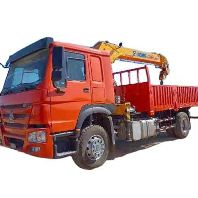 China 2021 new HOWO mounted crane truck sales in Africa 8500*2500*3650 for sale