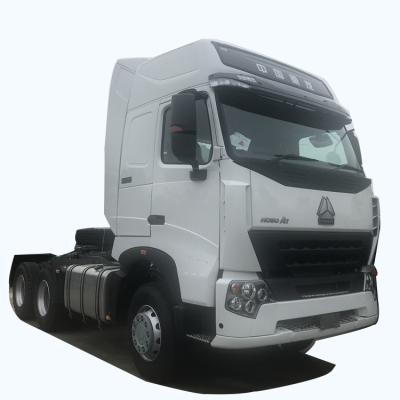 China howo tractor truck hand with two sleeper 420 hp good prices high quality hot sale in Africa SINOTRUK howo tractor truck 8500*2300*3600 for sale