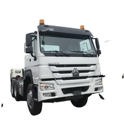 China SINOTRUCK HOWO 6*4 TRAILER HEAD 371HP TRACTOR TRUCK 6800*2496*3120 mm for sale