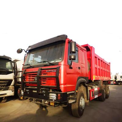 China Sinotruk HOWO 6x4 Tipper Trucks Dumper For Broken Stone > 8L for sale