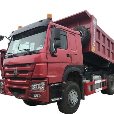 China NEW RUNNING DUMP TRUCK IN LOW PRICE HOWO BRAND > 8L for sale