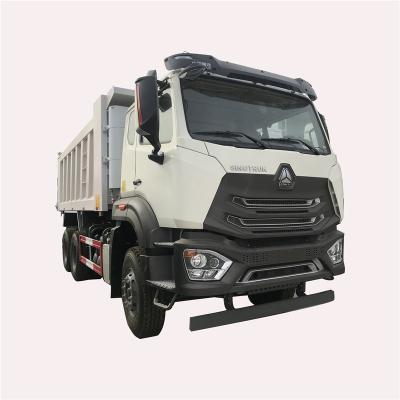 China Cheapest upgraded howo e7 dump truck in china sinotruk howo 6*4 10 wheels hohan dump truck ready to ship new dump truck in stock > 8L for sale