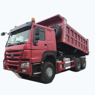 China sinotruck howo 10 wheels dump truck hot sale in nigeria 371 hp 6*4 tipper dump truck 25 tons dump truck > 8L for sale