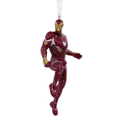 China Christmas Avengers Iron Man Christmas Tree Decoration Hanging Pendant Ornaments for sale