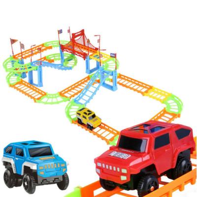 China 2021 New Track Children's Toys Electric Fun Small Popular Educational Toy Remote Control Car for sale