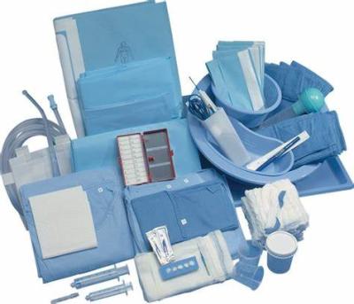 China Factory Supply High Quality Customized Disposable PE Surgical Pack for sale