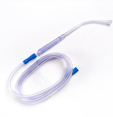 China 100% Polyester medical suction connecting tube with CE certificate suction tubing with yankauer handle for sale