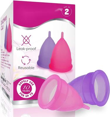 China 100% Medical Grade Silicone Menstrual Cup 100% Medical Silicone For Female for sale