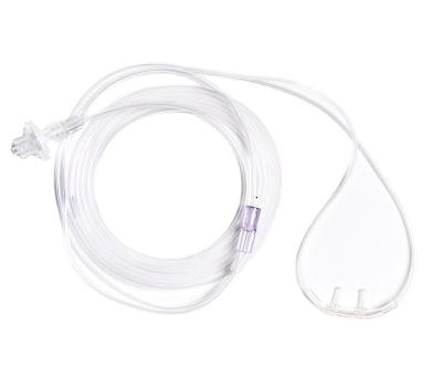 China Professional Medical Grade PVC Oxygen Nasal PVC Cannula Professional Disposable Hose Nasal Disposable Material O2 for sale