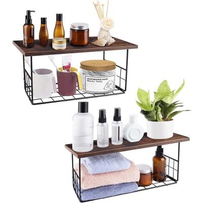 China High Quality Sustainable Floating Shelf Wall Mount Post Organizer Living Room Wall Decoration Entryway Storage for sale