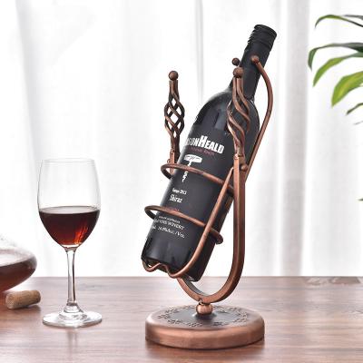 China Viable Home European Creative Display Wine Rack Wine Rack Swing Wine Rack Wine Rack for sale