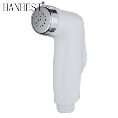 China White Color Shattaf Bidet Sprayer Traveller Plastic Portable Hand Showers for sale