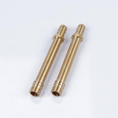 China Oem Shower Hose Parts Brass Nipple With Two Gasket For Flexible Hose Fitting for sale