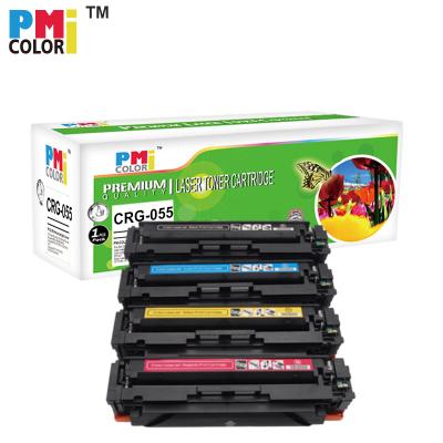 China COMPATIBLE Premium Quality Compatible Laser Color Toner Cartridge For Canon CRG 055 055H CRG-055H High Yield For MF745 743 741 LBP664Cdw for sale