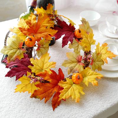 China 2022 Easter decoration explosion garland decoration bar harvest festival autumn garland for sale