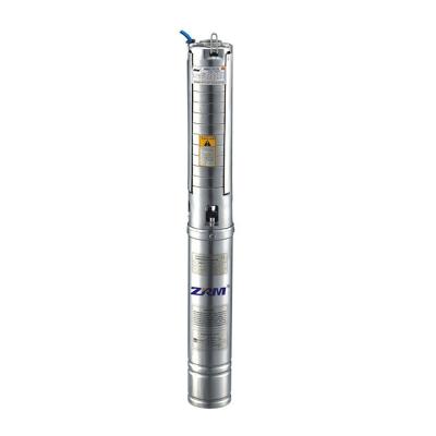 China Kepeida 4SSM5 12-1.1 4Inch 1.5hp 76M 5m3/h 220V Drinking Water Treatment Stainless Steel Submersible Bore Well Water Deep Pump for sale