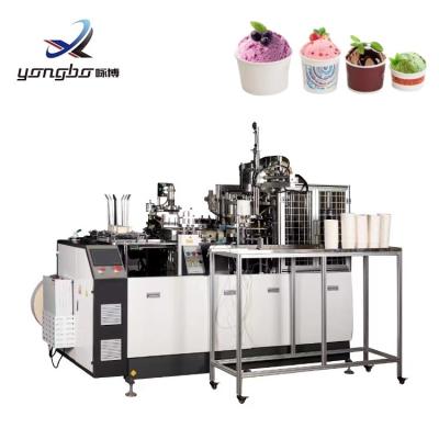 China Eenmalige papiersoep kommachine Volledig automatisch voor voedsel en drank winkels Nieuwste 60-70pcs/min Papier voedsel kommachine maken Te koop