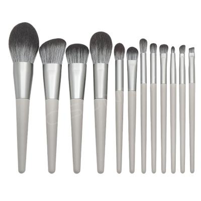 China Easy washed 12 sets of makeup brush marble handle beauty makeup tools makeup brush manufacturers direct sales for sale