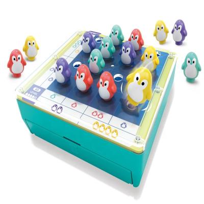 China Kids Indoor Toddler Penguin Puzzle Board Game Educational Toys Set Children Educational E7986 for sale