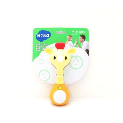 China FLASHING Newborn Gifts Baby Toys Baby Music Flashing Rattle Toys Baby Hand Rattle Toy Stick for sale