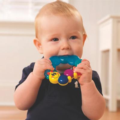 China Soft Toy Cute Animal Shape BPA Free Material Baby Teether Toys Tools Toys Baby Infant Teether for sale