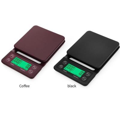 China Mini Kitchen Scalecoffee Scale 5kg/0.1g Digital Coffee Scale With Timer for sale