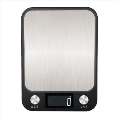 China With Scale Tray Kitchen Scale Digital Weighing Food Baking Kitchen Baking Scale Mini Small Kitchen 5kg Stainless Electronic Household Scale for sale