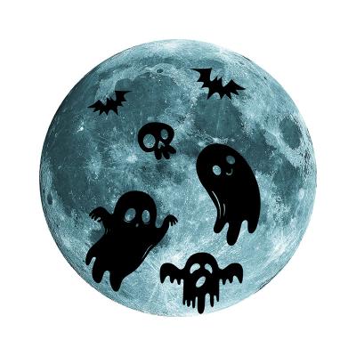 China Luminous WALL STICKER Stickers Glow in the Dark Kids Room Sticker Lunar Luminous Wall Decal Sticker for sale