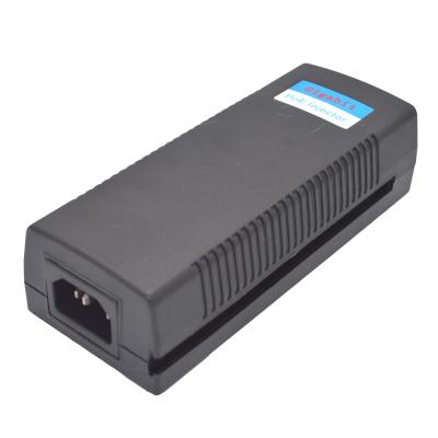 China IEEE802.3at/af IP Camera Output DC48V 0.625A 30W 1000mbps 30W POE Injector POE Power Supply Adapter for sale