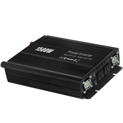 China Modify 1000W Sine Wave Power Inverter DC 12V To 110V 220V AC Car Inverter for sale