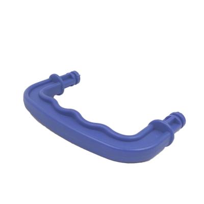 China Custom Made ABS/Acetal/Acrylic/CPVC/Nylon/Polycarbonate/Polyester/PolythyleneABS Injection Molds Good Quality Small Blue Plastic Handle Plastic Injection Mold for sale