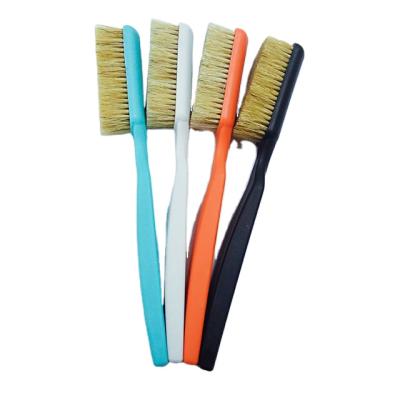 China Colorful Plastic Handle Boar's Hair Climbing Zetar Brush for sale