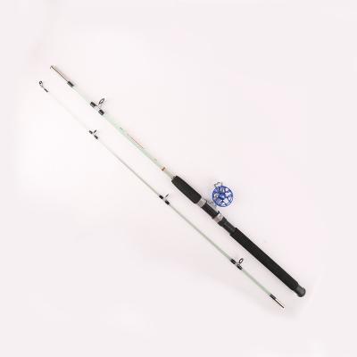 China Portable Lightweight Soft Fishing Rod Solid Fiberglass Saltwater Fishing Rod Best Lightweight Travel for sale