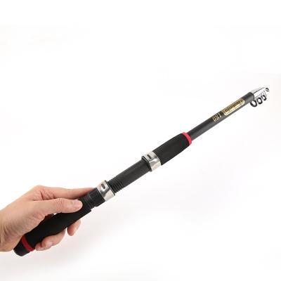 China 2021 New Lightweight Fishing Rods Fishing Rod 1.8M 2.1M 2.4M 2.7M Carbon Fiber Telescopic for Saltwater for sale