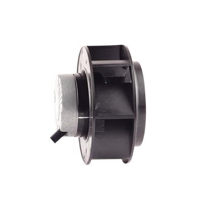 China DC Centrifugal Fan 133  Backward Curved  brushless external rotor motor 48V Plastic for sale