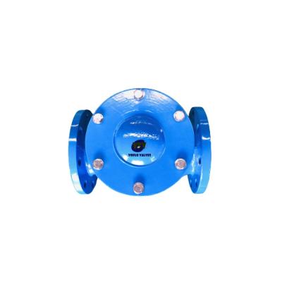 China General Pressure PN16 DI Body Steel Ball Use Ball Caliper Check Valve for sale