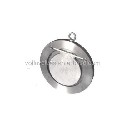 China ANSI 300 Stainless Steel Single Plate Wafer Swing Check Valve DN40-DN1200 for sale