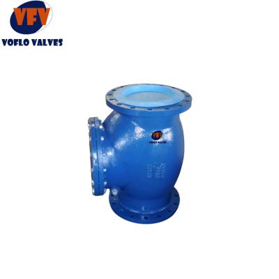 China General Working Pressure PN10 Flange Connection BS Use For Sewage Swing Check Valve for sale