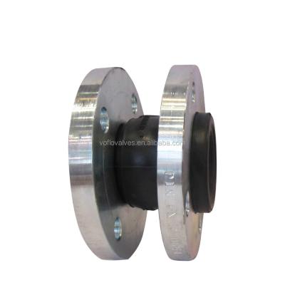 China Simple Water Flange Connection Sphere Galvanized Rubber Expansion Joint for sale