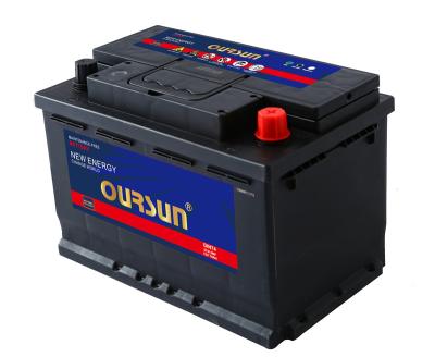 China Car starting best selling 12V DIN 70 DIN koreana standard car battery for car starting for sale