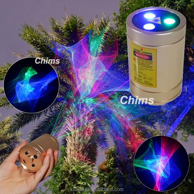 China refillable & Hot Sale Wireless Outdoor Laser Light DJ Lights Rechargeable Aurora RGB For Garden Tree Pool Home Decor With Lazer for sale