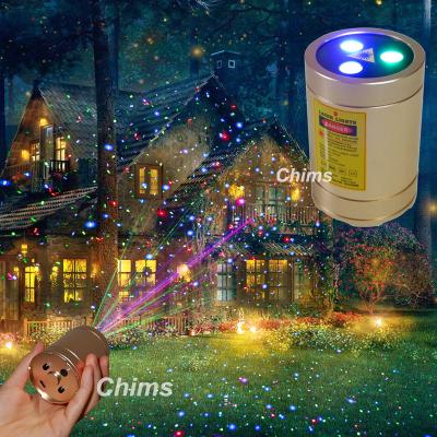 China refillable & Portable Wireless Party Laser Lights Outdoor Stars Lights Outdoor Projector Lighting for Garden Decor Christmas Party Patio for sale